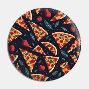 Pizza pattern, fast food pattern Pin