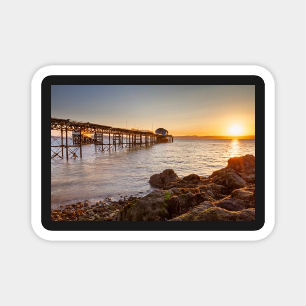 Mumbles Lifeboat Station and Pier Magnet by dasantillo