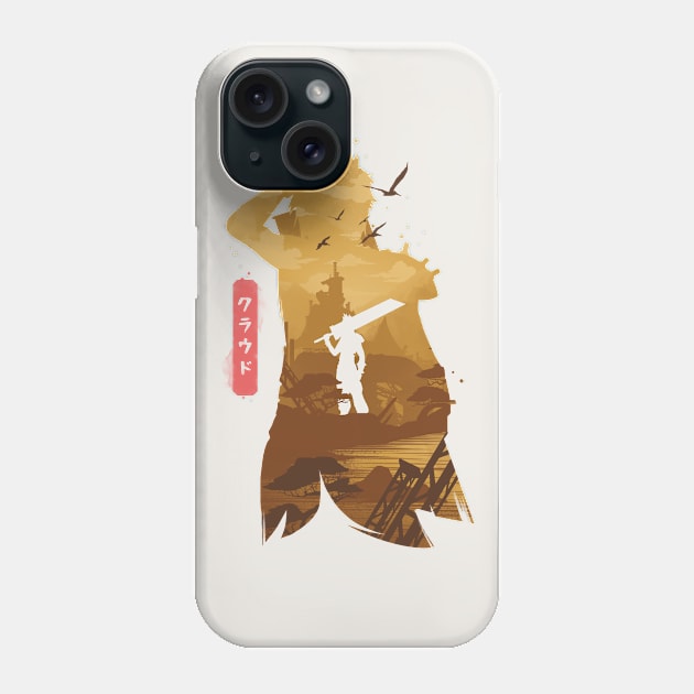 Cloud Ex Soldier Phone Case by whydesign