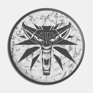 The Witcher Wolf Medallion Pin