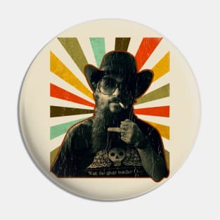 Retro Vintage Cody Jinks Art Design - Cody Jinks Pin