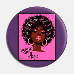 Black Girl Magic Pin