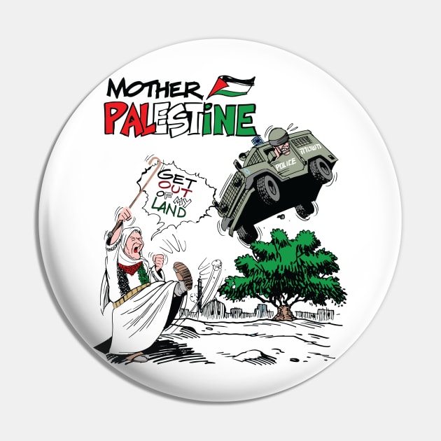 Free Palestine Pin by mutarek