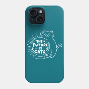 The Future is Cats! Phone Case