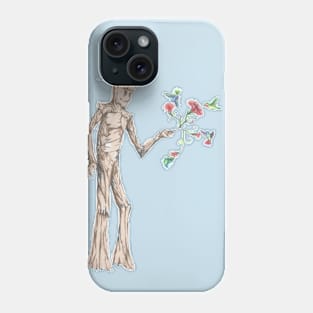 Groot with hummingbirds Phone Case