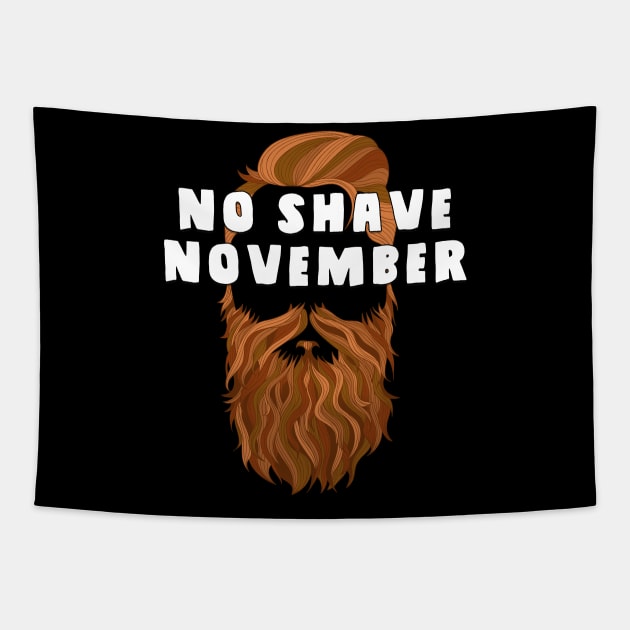 No Shave November | Let Those Glorious Locks Flow Tapestry by AmandaPandaBrand