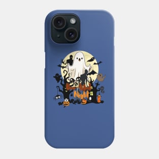 "Boo-tiful Night" Halloween design Phone Case