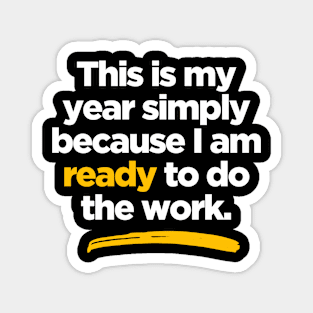 MY YEAR Magnet