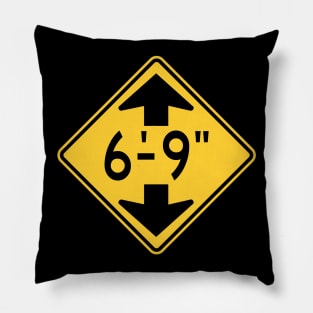 Clearance: 6' 9" Pillow