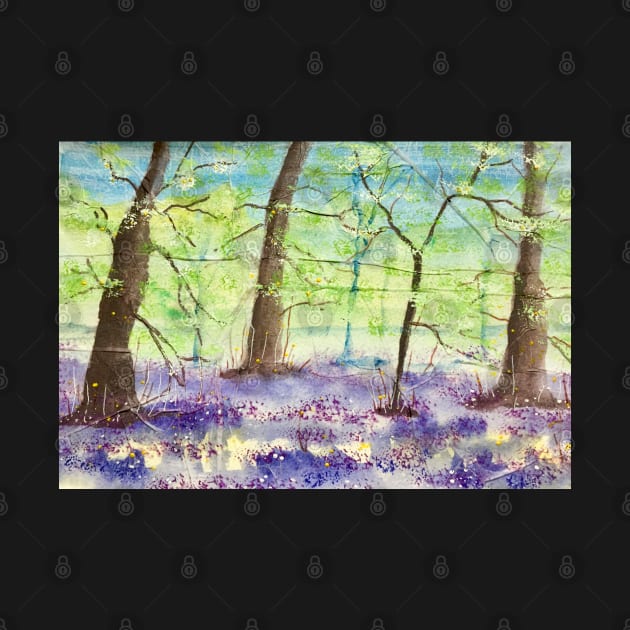 Bluebell Wood by FrancesArt