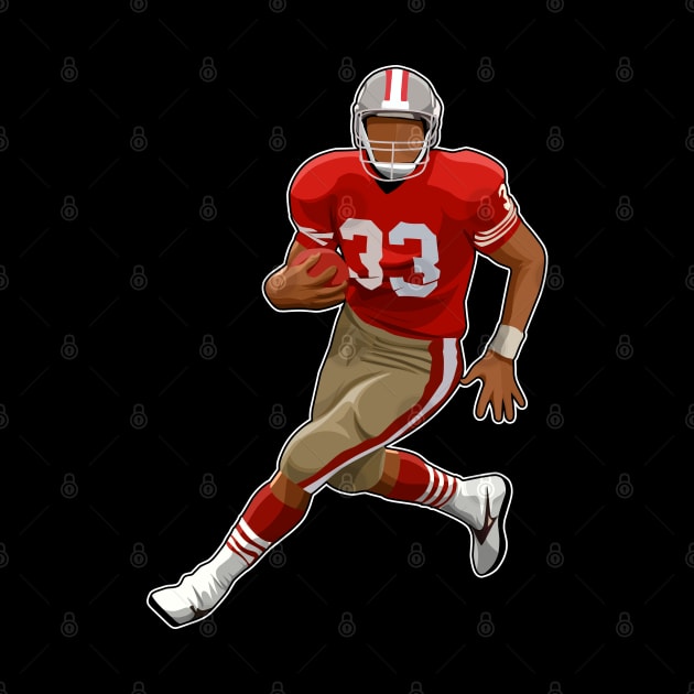 Roger Craig #33 Running Back by GuardWall17