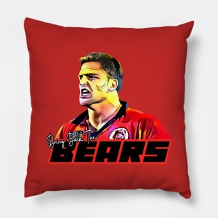 OG FOOTY - North Sydney Bears - Billy Moore - BRING BACK THE BEARS Pillow