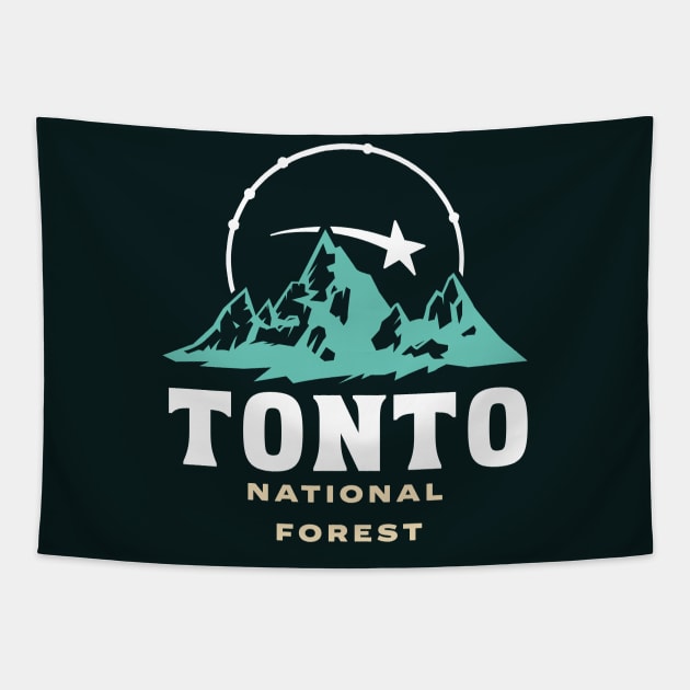 Tonto National Forest Arizona Tapestry by Uniman