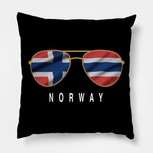 Norway Sunglasses, Norway Flag, Norway gift ,   Norwegian , Pillow