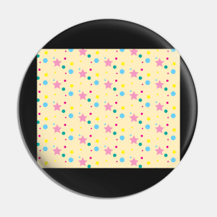 Cute playful star pattern Pin