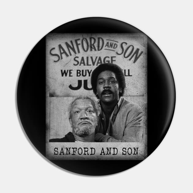 Sanford And Son // Distressed Pin by j.adevelyn