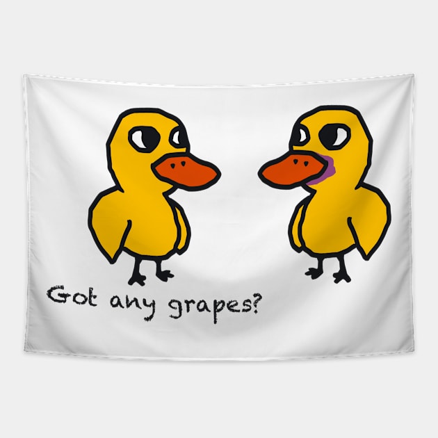 Got any grapes? Tapestry by Artbygoody