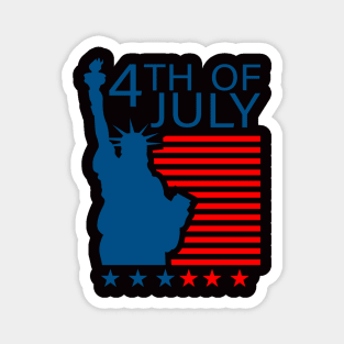 4 of July usa independence day Magnet