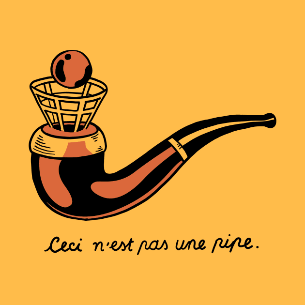 Ceci n'est pas une pipe by Savron