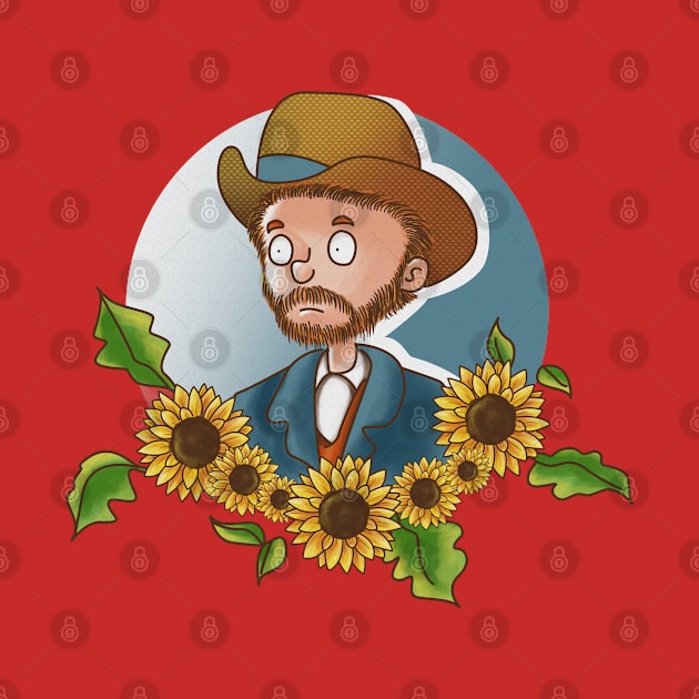 The man of sunflowers by Freecheese