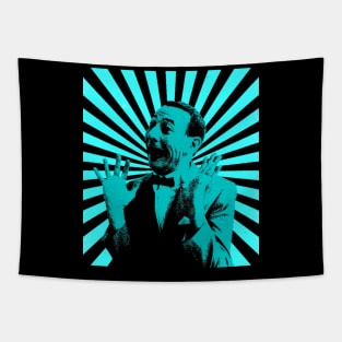 pee wee vintage color design Tapestry