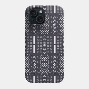 African tribal mudcloth pattern Phone Case