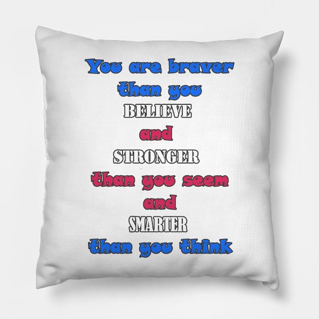 I am smarter than you think Pillow by fantastic-designs