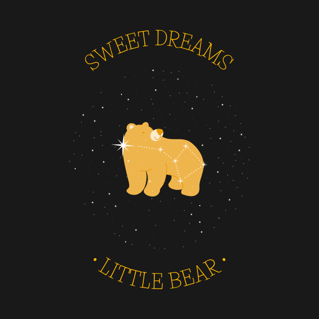 Little Bear Sweet Dreams by Tip Top Tee's