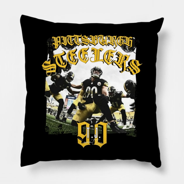 Steelers 90 Pillow by NFLapparel