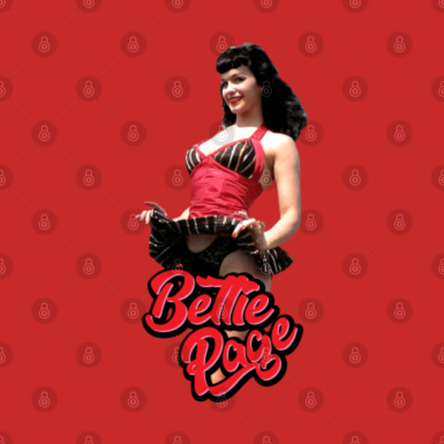 bettie page hail the queen of pinup Bettie Page Kids TShirt