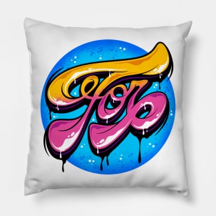 For Typography Lettering Pillow