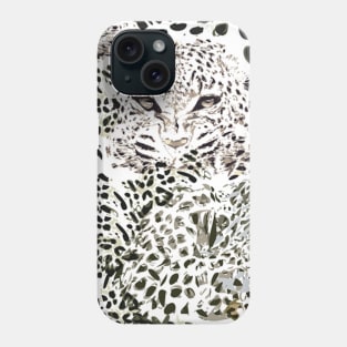 Cute leopard Animal abstraction spots Pattern skin Phone Case