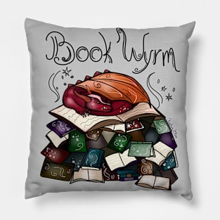 Book Wyrm Pillow