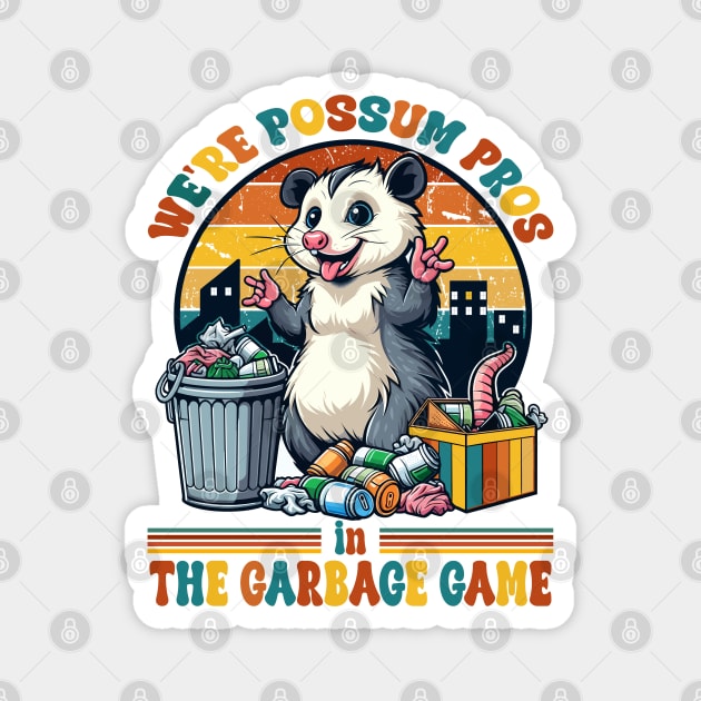Opossum Quotes Magnet by JessArty