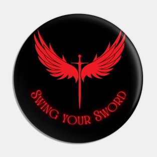 trending t-shirt, swing your sword shirt, swing your sword mike leach t-shirt Pin