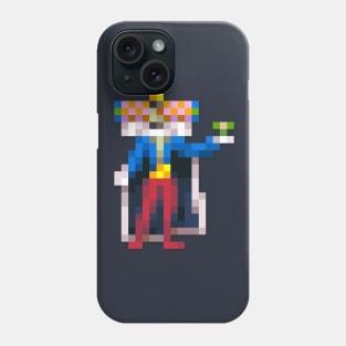 King of all cosmos low-res pixelart Phone Case