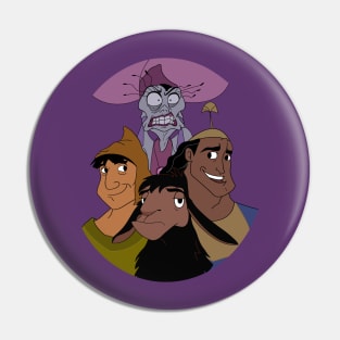 New Groove Crew Pin