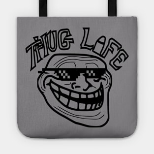 unique design inspire thug life trool face Tote