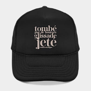 Tombé Pas de Bourrée Hat