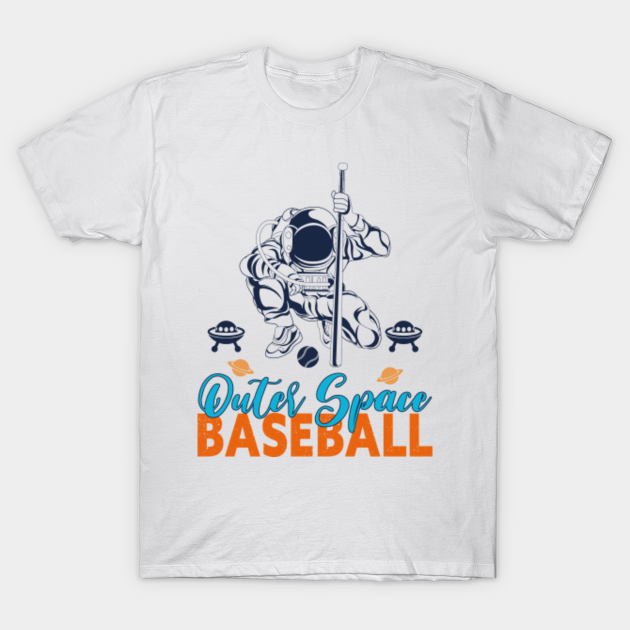 Outer Space Baseball - Baseball Lover - T-Shirt