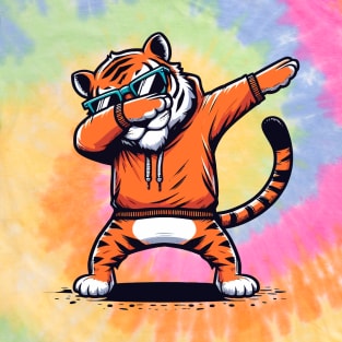 Tiger Art, Funny Tiger Lover, Tiger Dabbing, Tiger T-Shirt