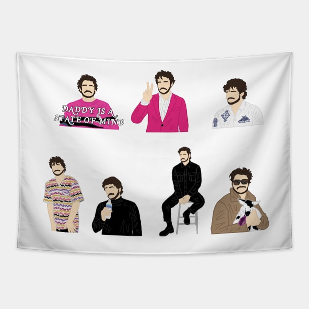 Pedro Pascal Pack Tapestry by TDH210