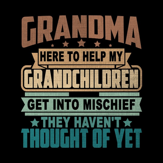 GRANDMA HERE TO HELP MY GRANDCHILDREN GET INTO MISCHIEF THEY HAVEN'T THOUGHT OF YET by SilverTee
