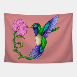 Colorful Colibri Tapestry