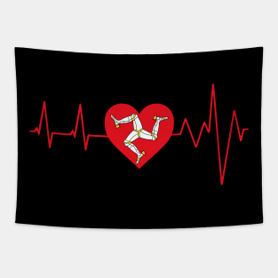 Isle of Man Heartbeat Tapestry