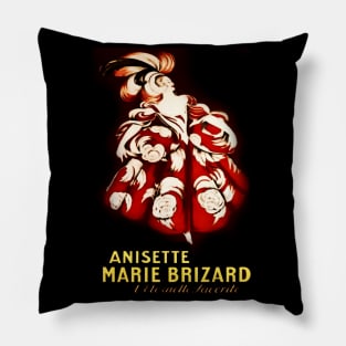 Leonetto Cappiello Anisette Advertising Poster Pillow