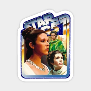 The Princess (blue starfield, chrome border) Magnet