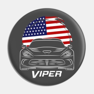 VIPER USA SUPERCAR Pin