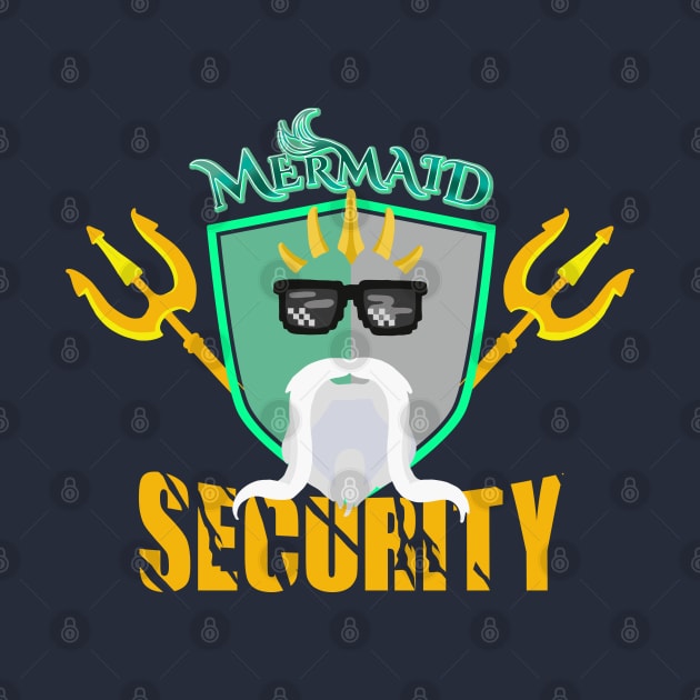 Mermaid Security Funny Lifeguard by MisconceivedFantasy