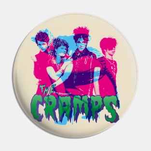 the cramps cmyk graphic Pin